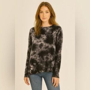 Aqua 100% Cashmere Tie Dye Sweater